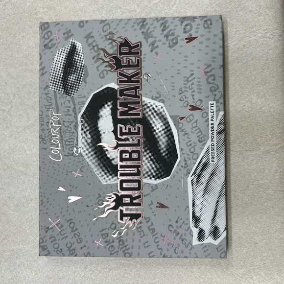 Colourpop Gray and Pink Eyeshadow Palette - Picture 1 of 4